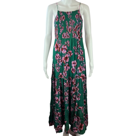 Free People Garden Party Maxi Dress in Turquoise - Picture 4 of 12